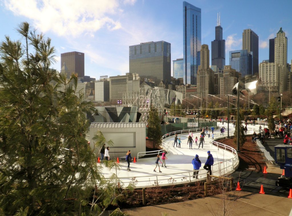 Maggie Daley Park Winter in Chicago