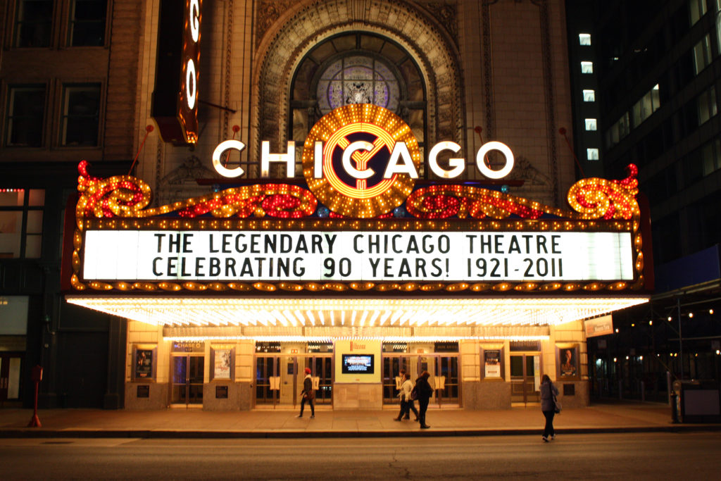 the Chicago Theater