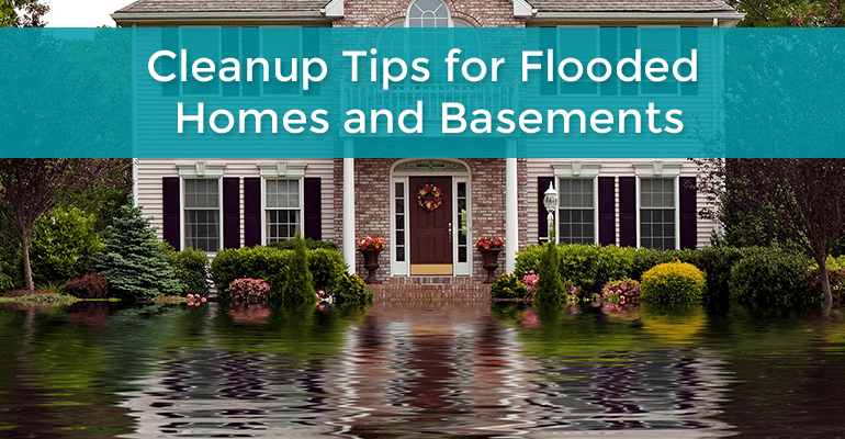 Clean up Tips for Flooded Home