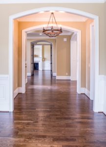 laminate floor in foyer of chicago home